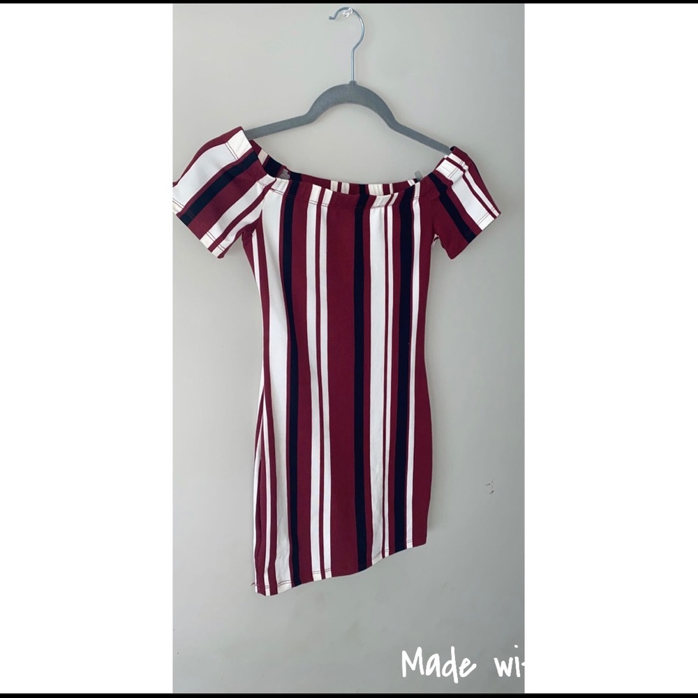 off the shoulder tight short dress ✨